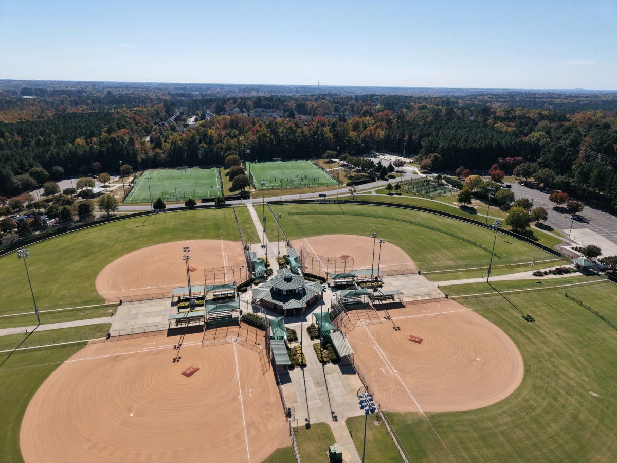Drone 3d model of Field 7 6 in thomas brooks Aerial drone 3d model in Cary, Nc, US
