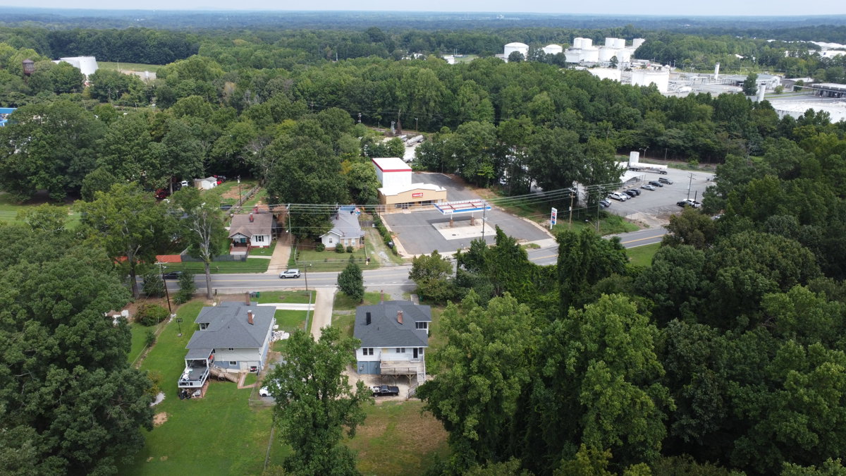 Drone 3d model of Thrift United Methodist Church No Stress Sound Academy in Pawtuckett Aerial drone 3d model in Charlotte, Nc, US