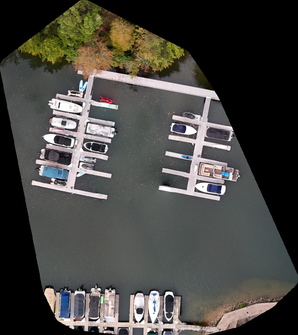 Drone map of Bluestone Harbor Homeowners James Rae Designs in lake norman Aerial drone map in Cornelius, Nc, US