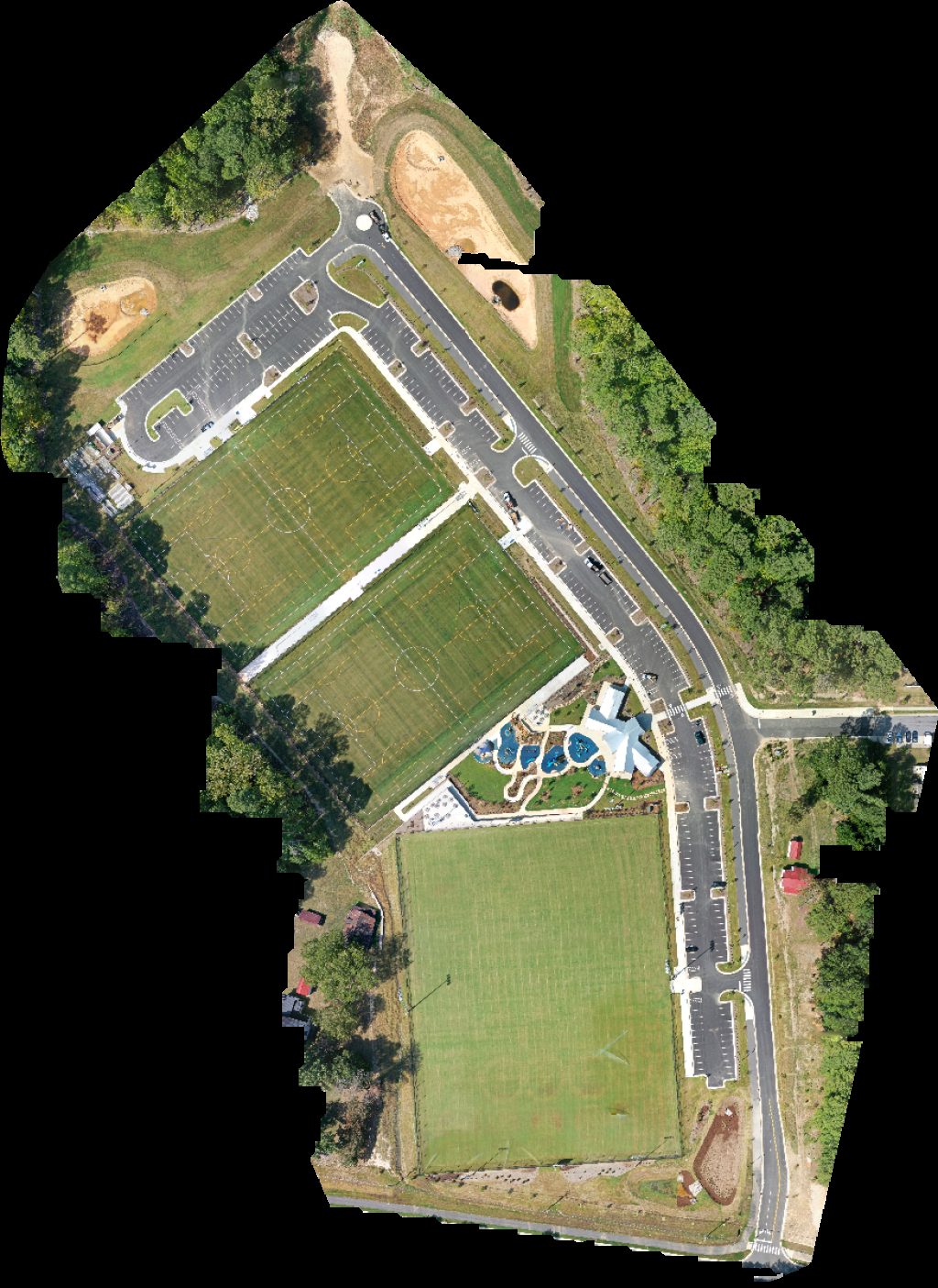 Thumbnail preview for Drone Map of The Avenue At White Oak By Pulte Homes Yeargan Homestead in Garner, North Carolina, United States