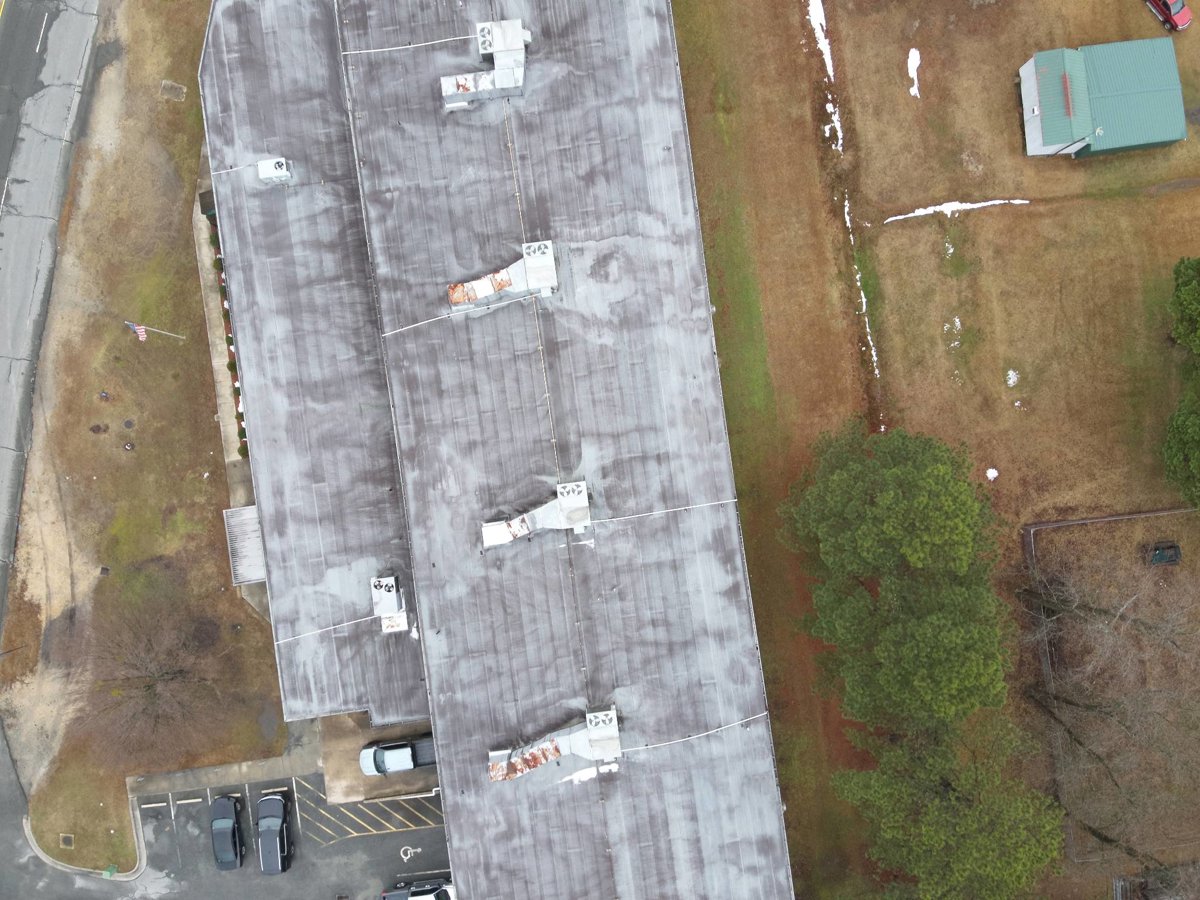 Drone 3d model of Wayne County Sheriff s Office Annex McNeil Diesel Repairs in north end park Aerial drone 3d model in Goldsboro, Nc, US