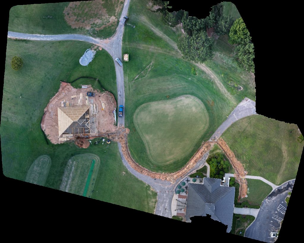 Thumbnail preview for Drone Map of River Ridge Golf Club Bagwell S C Stop Inc in Raleigh, North Carolina, United States