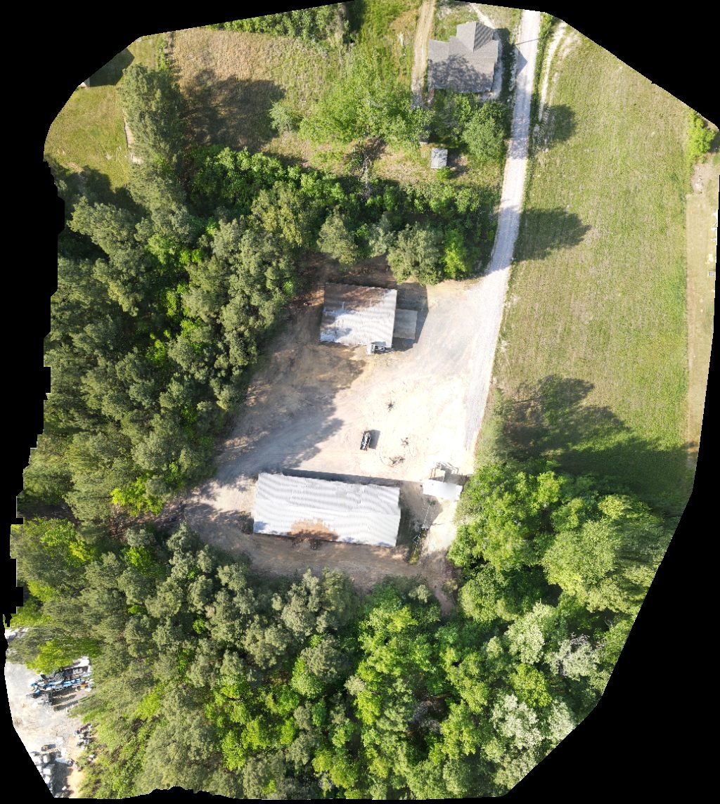 Drone map of Integrity Recycling D P Pallets LLC Aerial drone map in Star, Nc, US