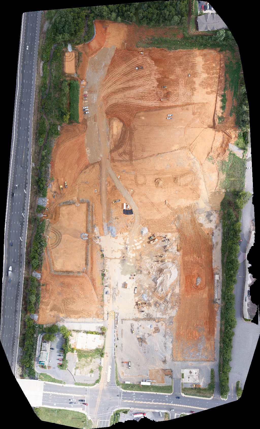 Thumbnail preview for Drone Map of Western Union Belk in Statesville, North Carolina, United States