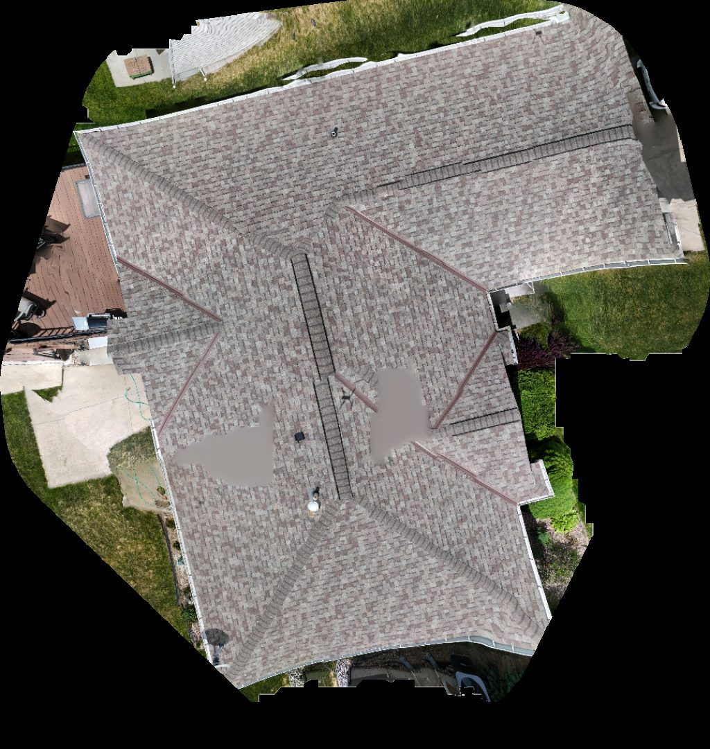 Drone map of Porter Park Bower Construction Aerial drone map in Lincoln, Ne, US