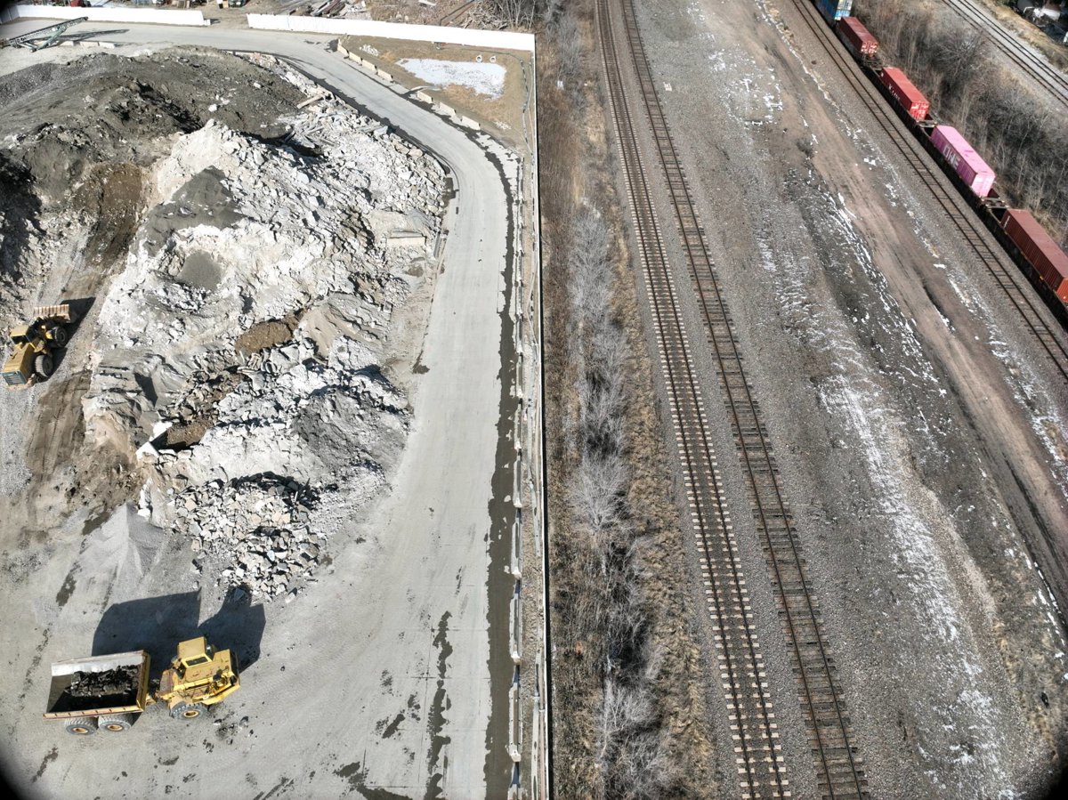 Drone 3d model of Crushin IT Inc Chabena Bello in Vinton Street Aerial drone 3d model in Omaha, Ne, US