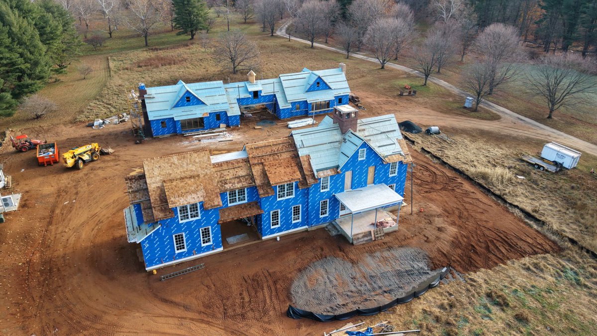 Drone 3d model of BC G Landscaping Rec Center Aerial drone 3d model in Colts Neck, Nj, US