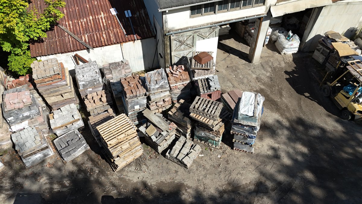 Drone 3d model of Gray Rock Supply Company Inc KP Edgestone Realty NJ Aerial drone 3d model in Jamesburg, Nj, US