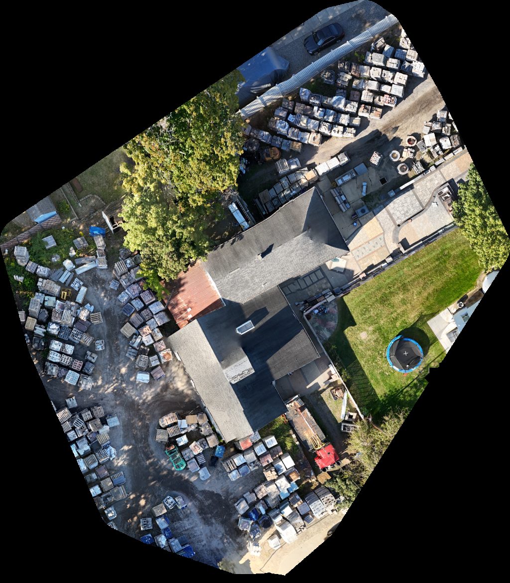 Drone map of Gray Rock Supply Company Inc KP Edgestone Realty NJ Aerial drone map in Jamesburg, Nj, US