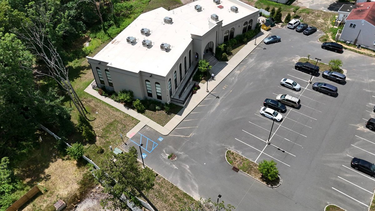 Thumbnail preview for 3D Drone Model of Rabbi Nekritz S Yeshiva Bais Yosef Of Vorka Cheder in Lakewood, New Jersey, United States