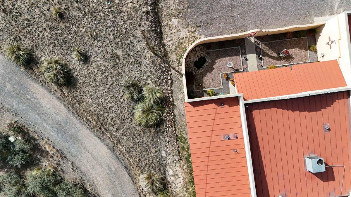 Drone 3d model of joel armstrong freelance graphic designer illustrator and fine artist Cross Unlimited Llc in grant county Aerial drone 3d model in Silver City, Nm, US