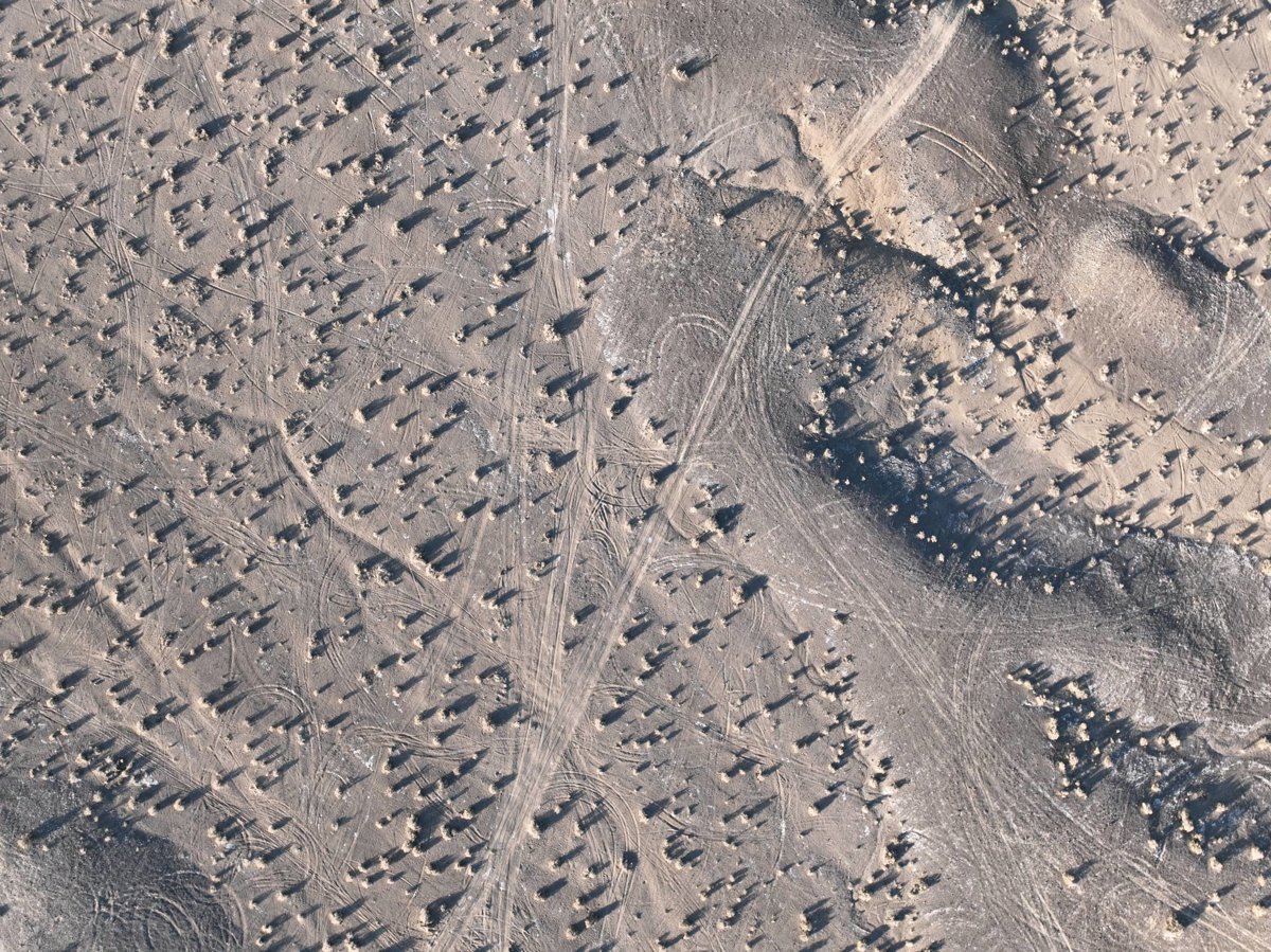 Drone 3d model of Fish Lake Valley Hot Well Pennebaker subdivision in fish lake Aerial drone 3d model in Dyer, Nv, US