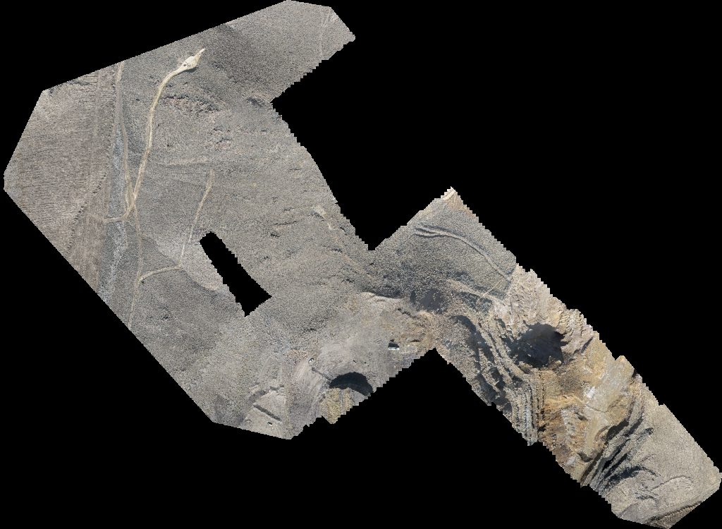 Thumbnail preview for Drone Map of Ssr Mining Marigold Mine Aviation Navigation Arrow in Valmy, Nevada, United States