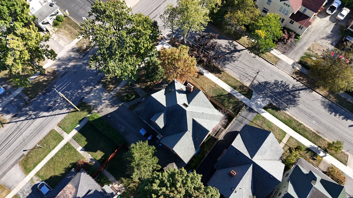 Drone 3d model of Bob s Landscaping BathCrafters in st joseph s Aerial drone 3d model in Batavia, Ny, US