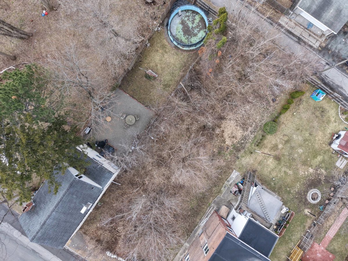 Drone 3d model of HOME Maple Solar Installation in hill st Aerial drone 3d model in Troy, Ny, US