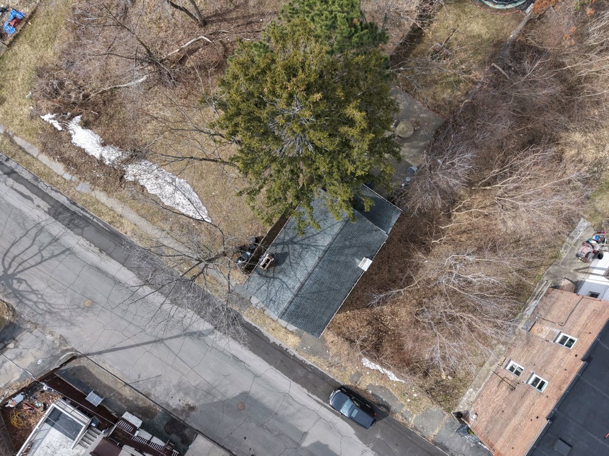 Drone 3d model of HOME Maple Solar Installation in hill st Aerial drone 3d model in Troy, Ny, US