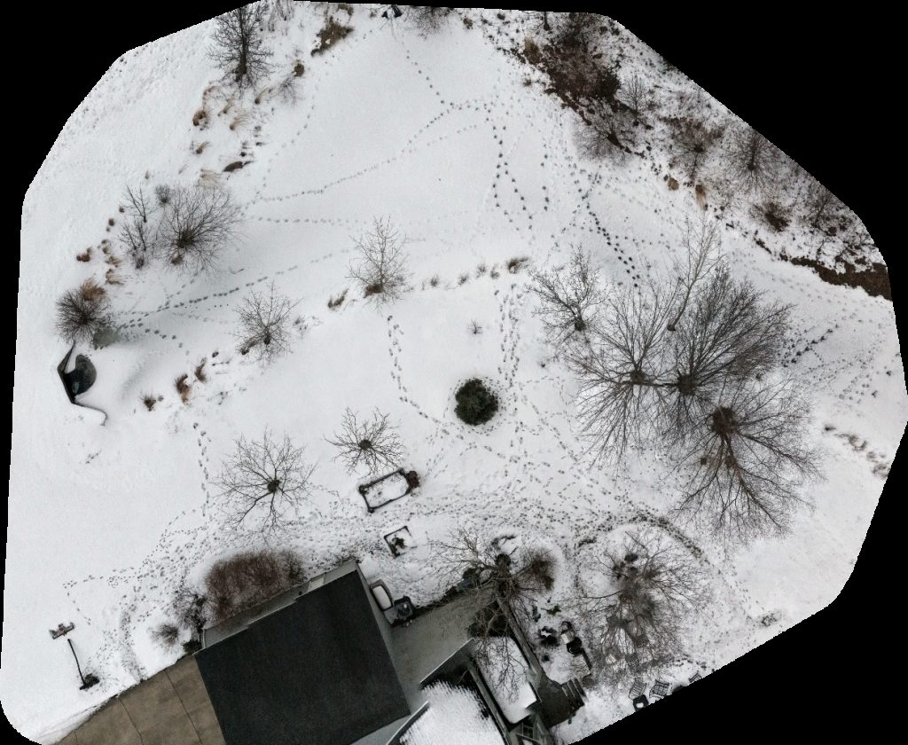 Drone map of Woodgate Farms Community Center Personal Touch Painting Aerial drone map in Cuyahoga County, Oh, US