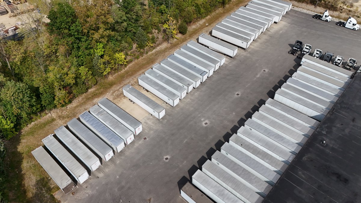 Drone 3d model of Star Cartage Co Trame Mechanical in webster st timber Aerial drone 3d model in Dayton, Oh, US