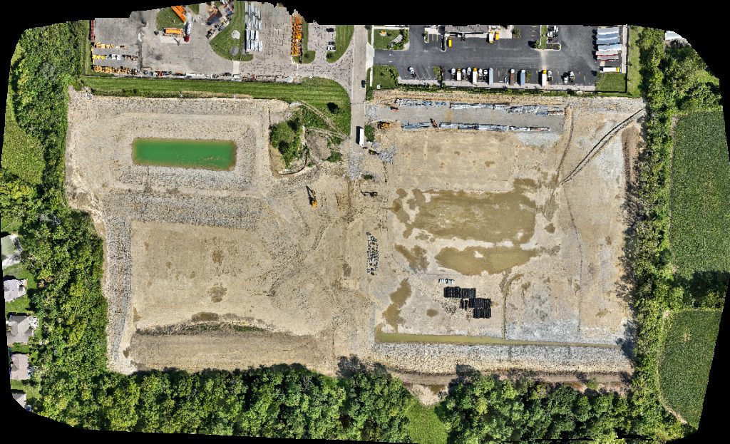 Thumbnail preview for Drone Map of Penske Truck Rental Clean Earth in Monroe, Ohio, United States