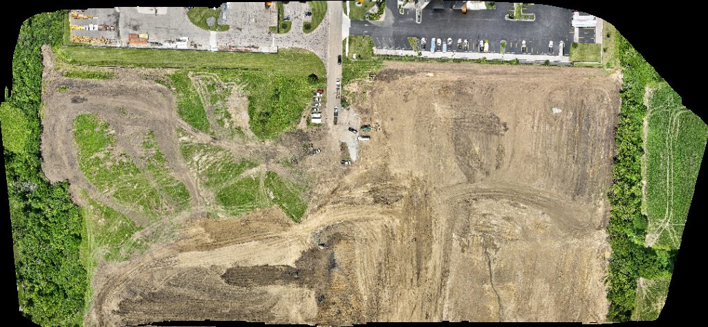 Thumbnail preview for Drone Map of Penske Truck Rental Mcgraw Kokosing in Monroe, Ohio, United States