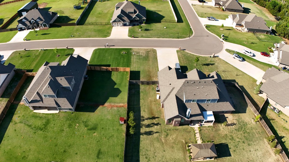 Drone 3d model of Prairie meadows Baby Basics in prairie meadows Aerial drone 3d model in Edmond, Ok, US