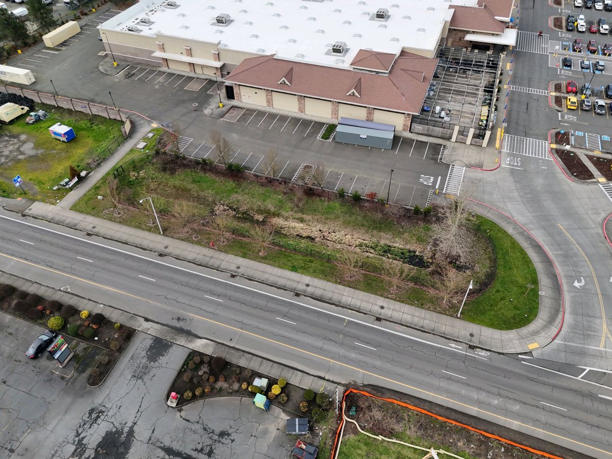 Drone 3d model of La Nueva Market Inc El Campesino LLC in adair st Aerial drone 3d model in Cornelius, Or, US