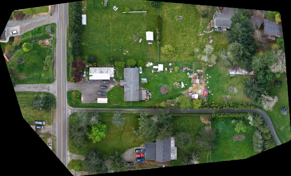 Drone map of Executive Security LLC House Clearing Aerial drone map in Oregon City, Or, US