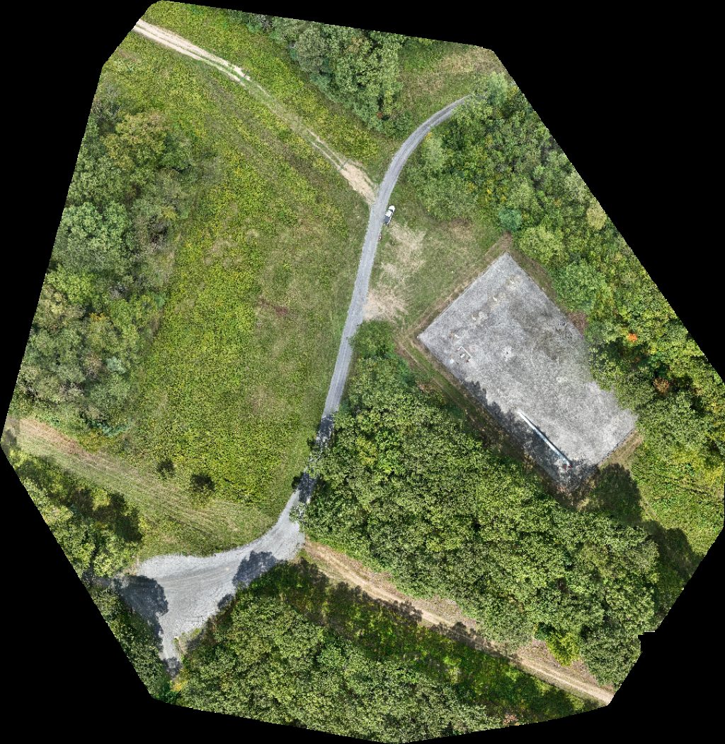 Drone map of Keller HVAC ARWF Substation in mule shoe Aerial drone map in Duncansville, Pa, US