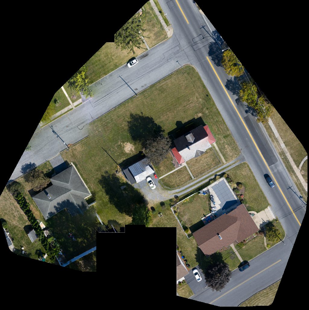 Drone map of PuNeth ពូន ត្រ Biever Walker in palmyra area Aerial drone map in Palmyra, Pa, US