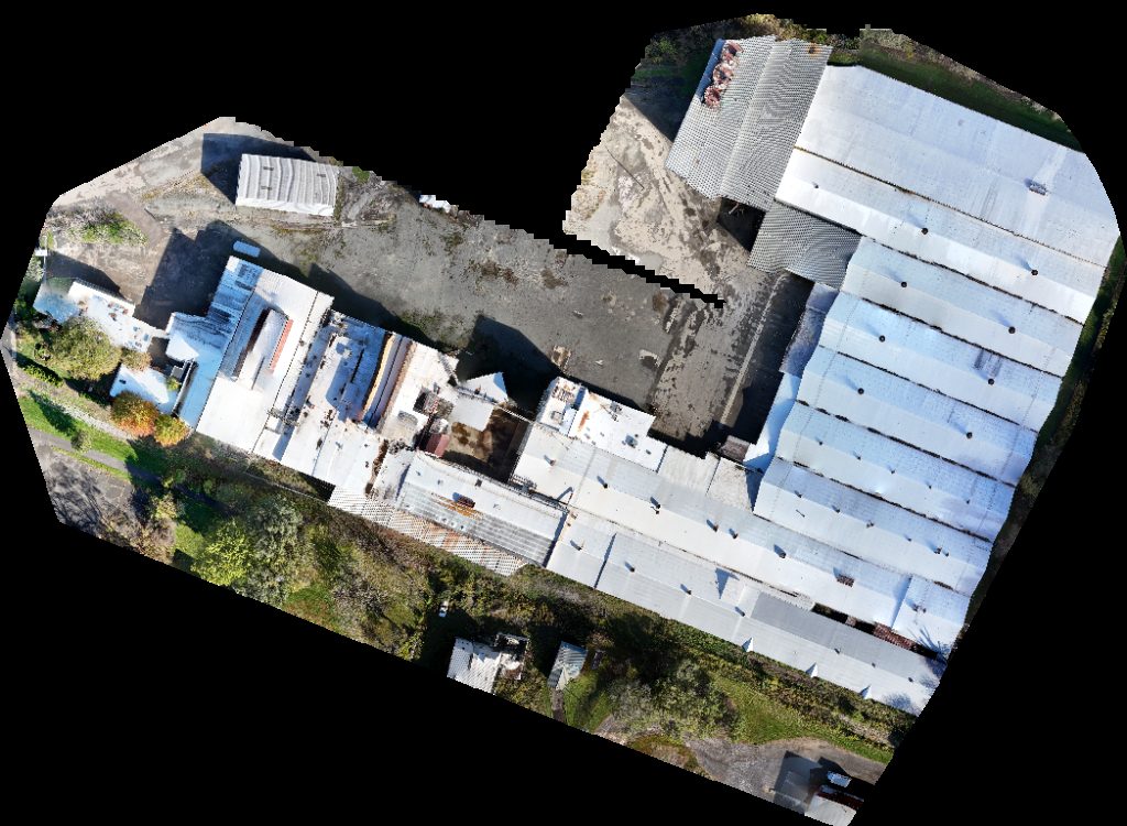 Drone map of Tyoga Container Company Distribution Center Fancy Paws of in laurel behavioral health Aerial drone map in Wellsboro, Pa, US