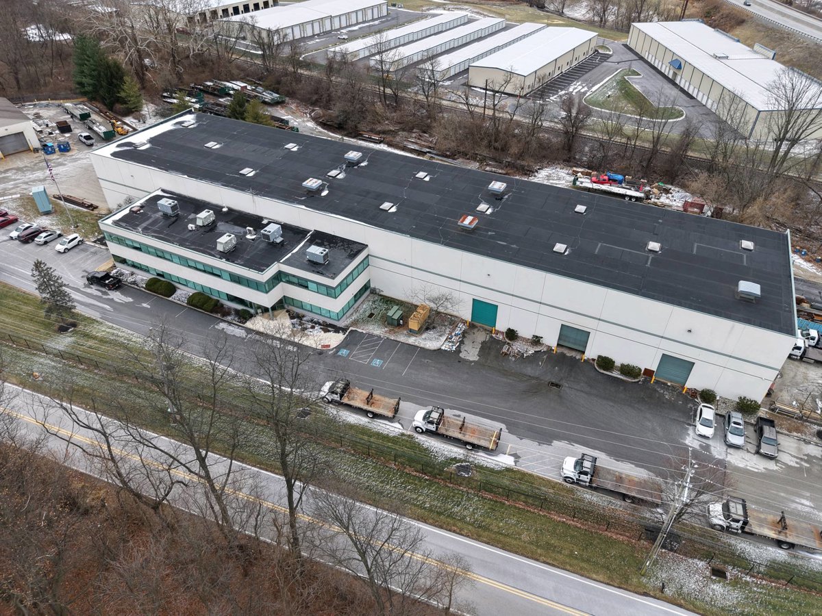 Drone 3d model of O Rourke Sons Inc AJS Pancott Gymnastics Aerial drone 3d model in West Chester, Pa, US