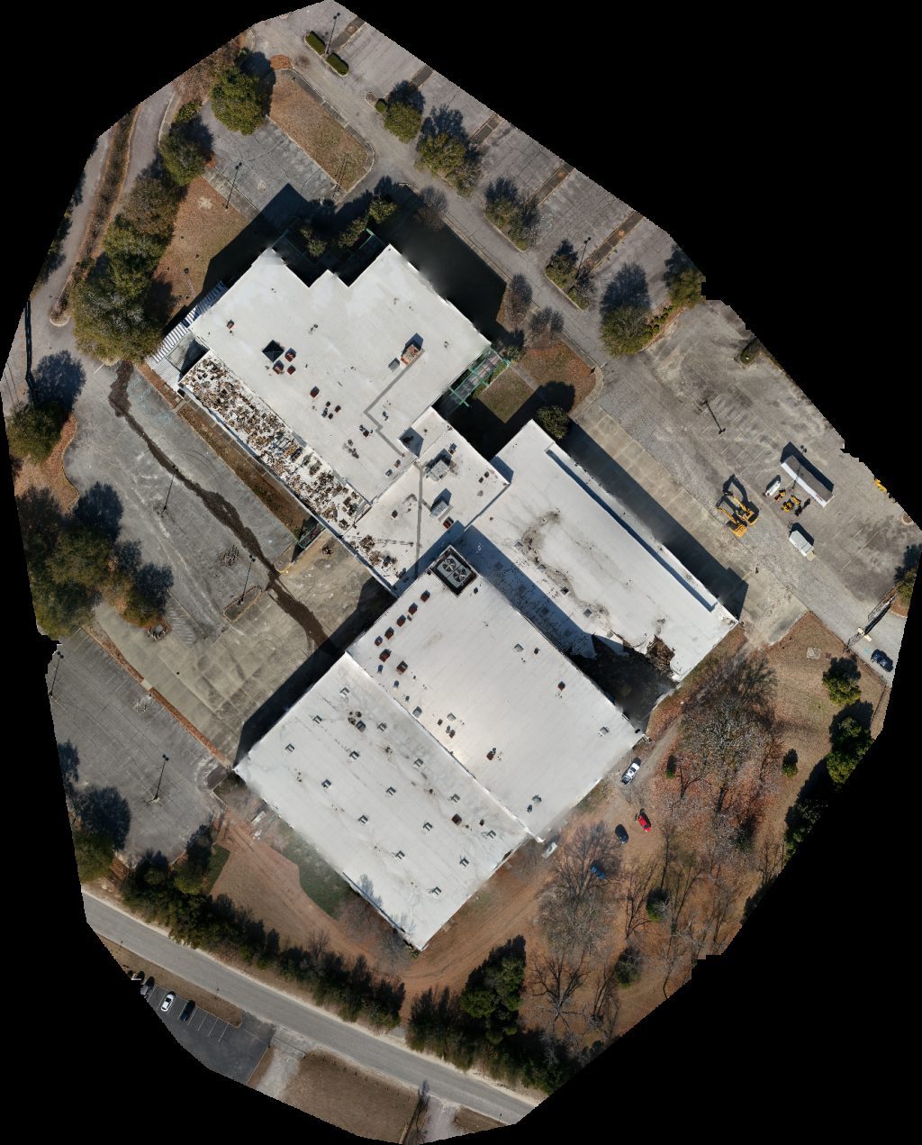 Drone map of MASHBURN Carolina Erosion and Sediment Control Aerial drone map in Columbia, Sc, US
