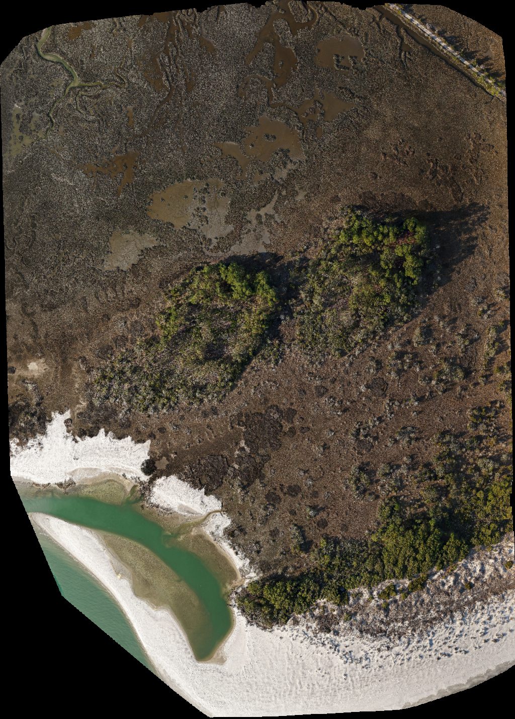 Drone map of INLET POINT Villas Fantastic 1st Floor Unit Cherry Grove North Myrtle 2 BDRM Frink Park in cherry grove Aerial drone map in Horry County, Sc, US