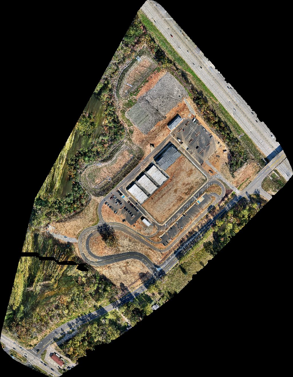 Drone map of Royal Farm Liquor JCA Auto Services in royal farm Aerial drone map in Irmo, Sc, US