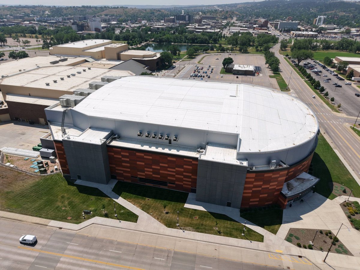 Thumbnail preview for 3D Drone Model of Summit Arena North 7Th Street in Rapid City, South Dakota, United States