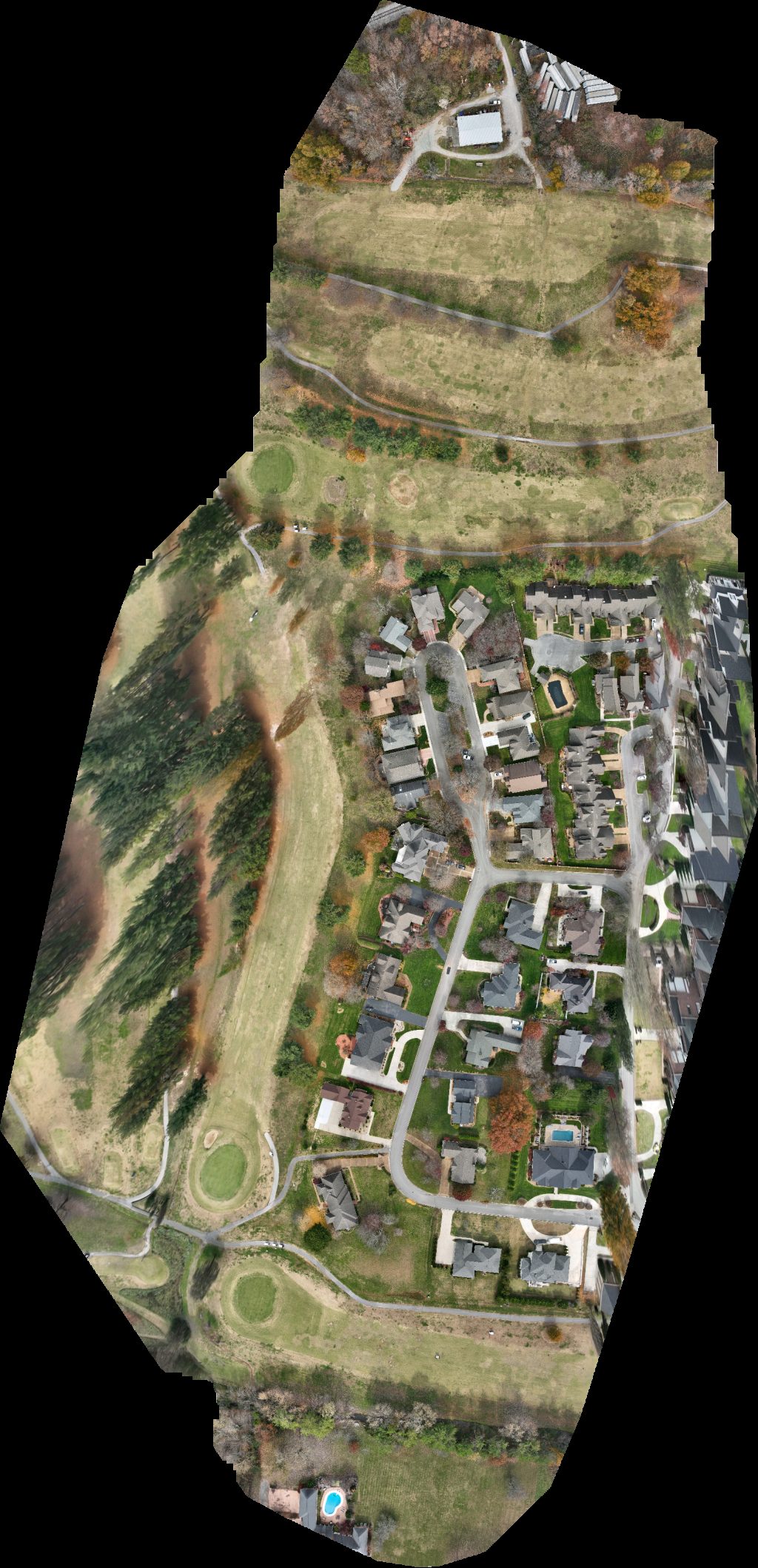 Drone map of Albrecht Publishing Group Barr s TV Aerial drone map in Cookeville, Tn, US