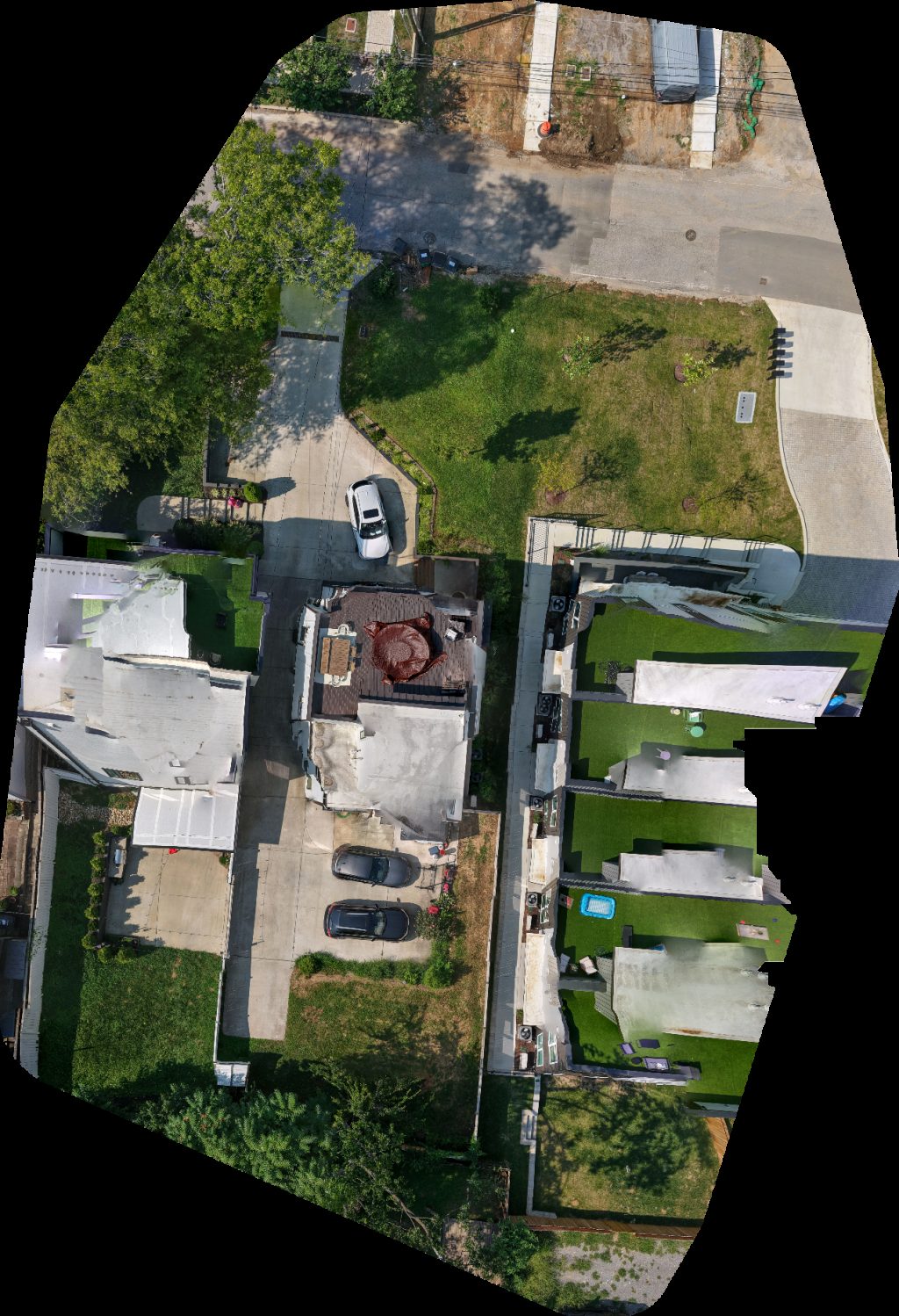 Thumbnail preview for Drone Map of Moments On Moore Vacation Home Sleeps 6 Near Downtown Soccer Stadium Raceway Flea Mkt Dog Park Wifi Laundry Zoo in Nashville, Tennessee, United States