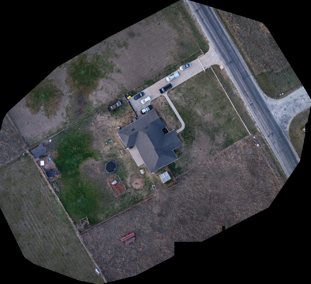 Drone map of Mary s Beauty Salon ATM in beauty salon Aerial drone map in Alvarado, Tx, US