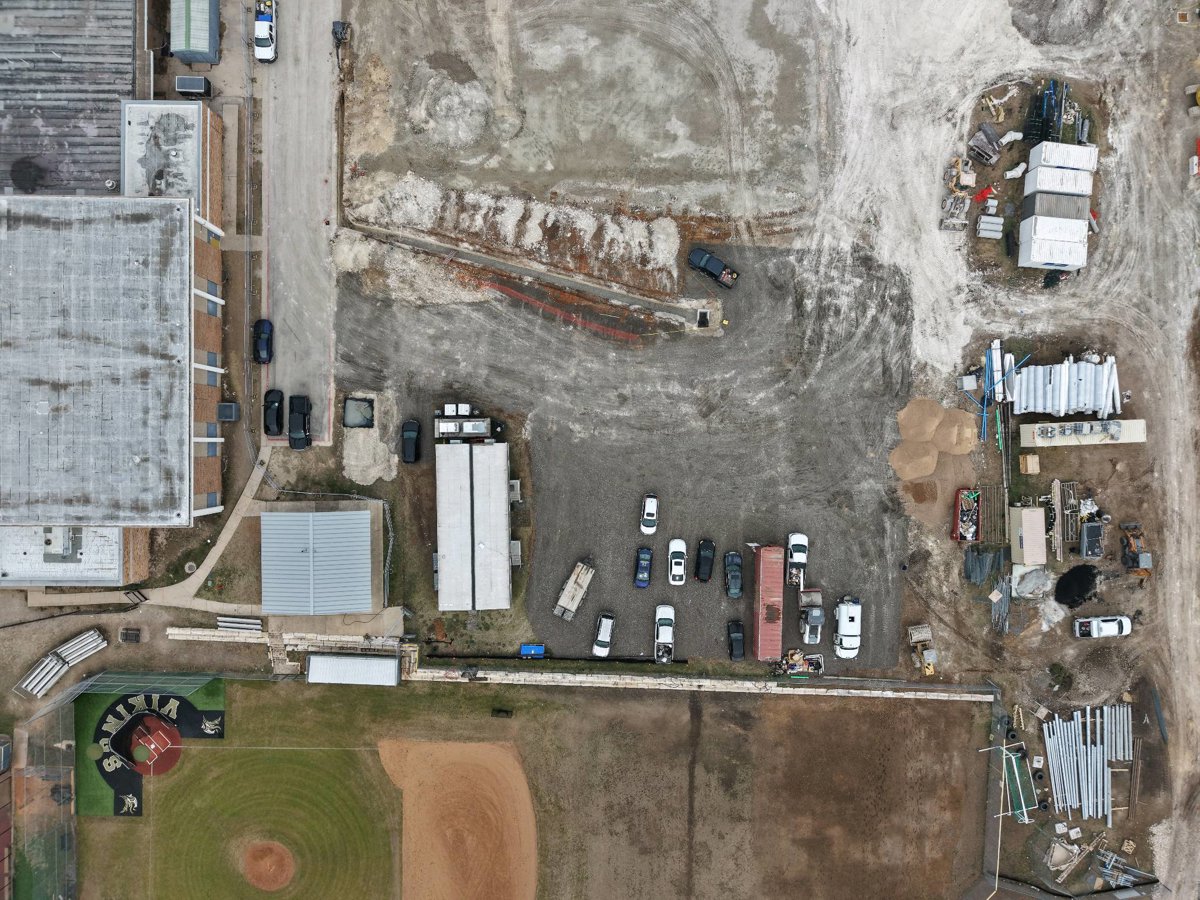 Drone 3d model of Kennemer Pool Navarro Vikings in North Austin Civic Association Aerial drone 3d model in Austin, Tx, US