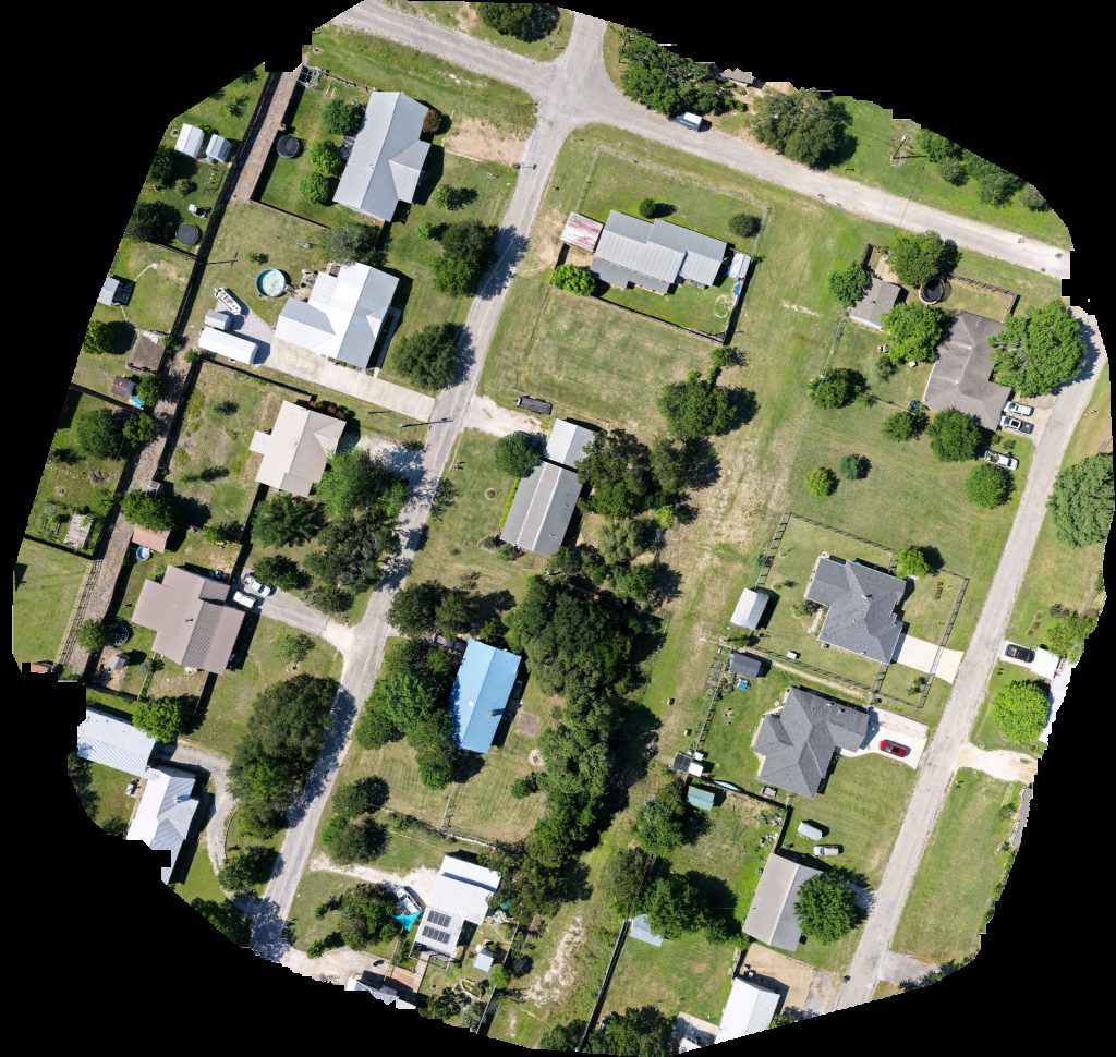 Drone map of BrightPortal Resources REV Architecture Inc in blanco hill country Aerial drone map in Blanco, Tx, US