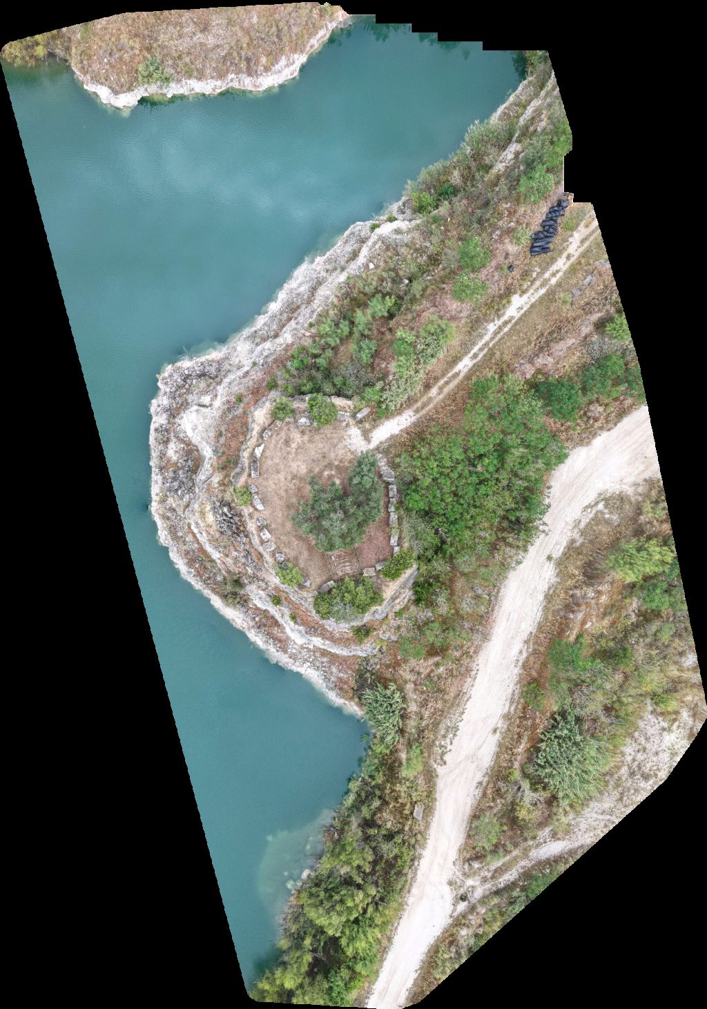 Drone map of Bonnet Cemetery M E Ruby Jr Inc in lakeline nails spa Aerial drone map in Cedar Park, Tx, US