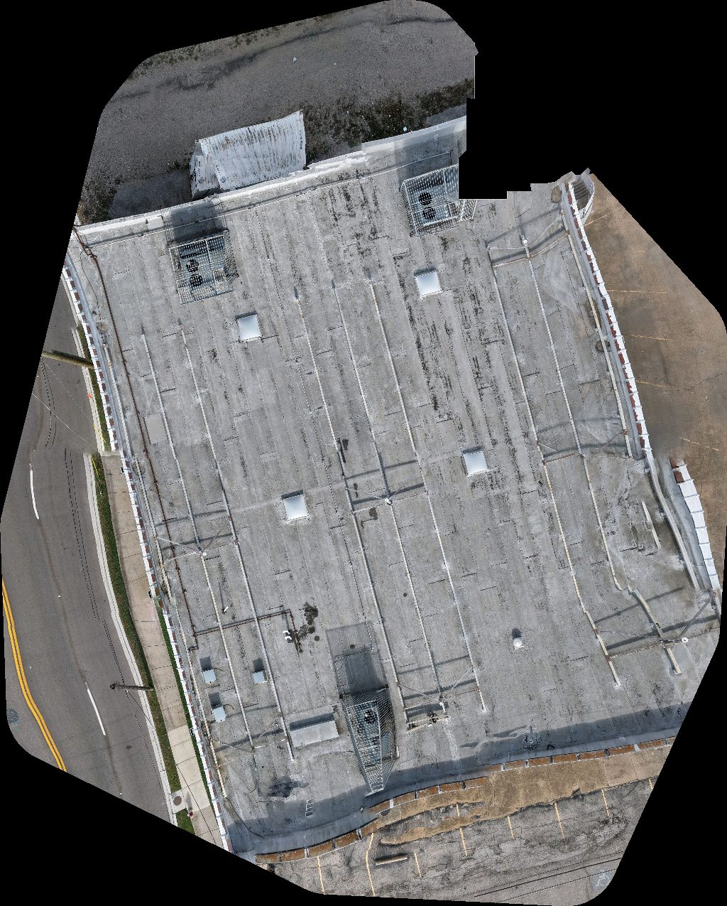 Drone map of Hall Malcolm X S MB NoiseAware in Old East Dallas Aerial drone map in Dallas, Tx, US