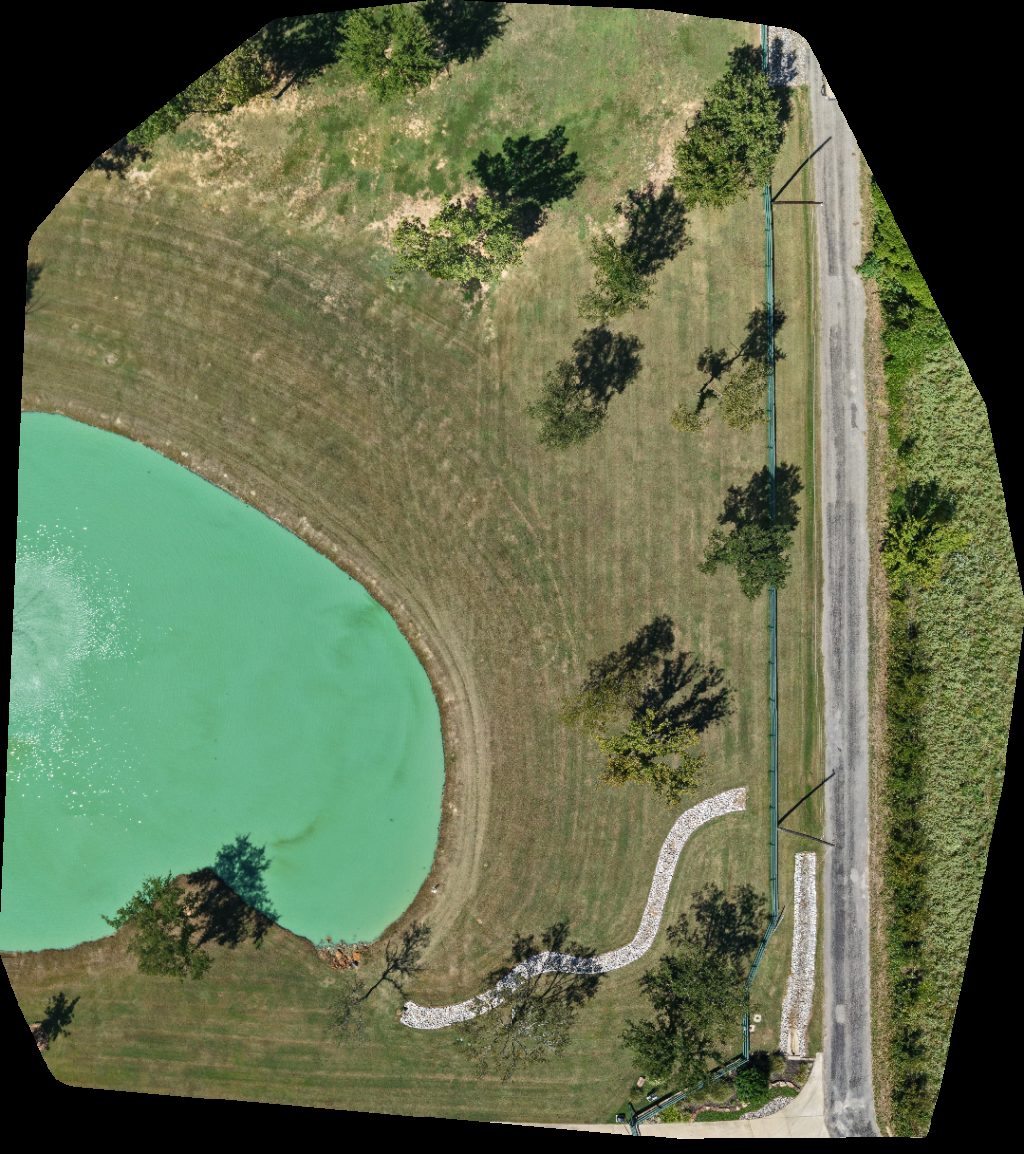 Drone map of Elves Christmas Tree Farm and Pumpkin Patch Travels Like Royalty Aerial drone map in Denison, Tx, US
