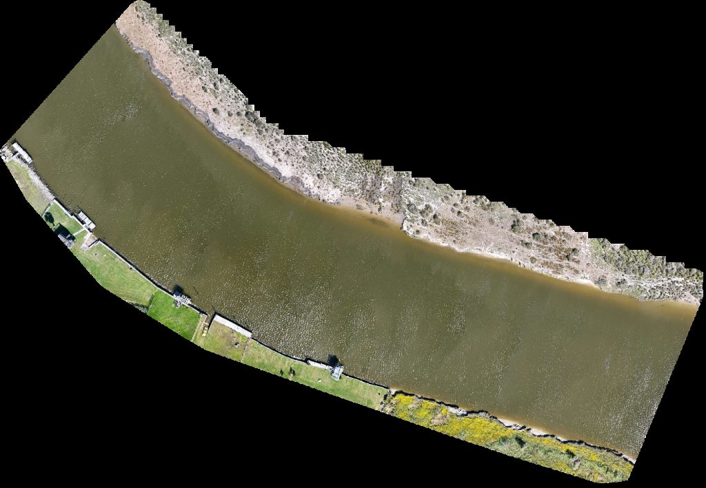 Drone map of Circle G Ranch on the Bayou Emelifes Farm Inc in on the Aerial drone map in Hitchcock, Tx, US