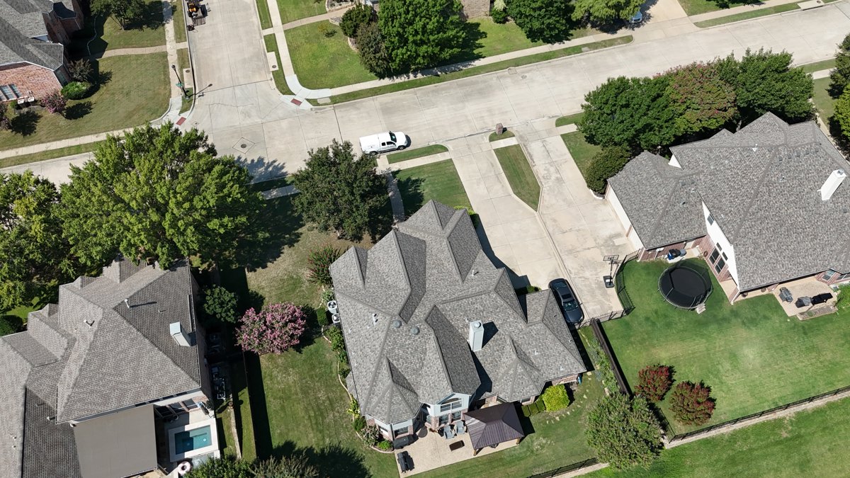 Drone 3d model of First Class Chimney Sweep Studio 3 Photography in bear creek Aerial drone 3d model in Keller, Tx, US