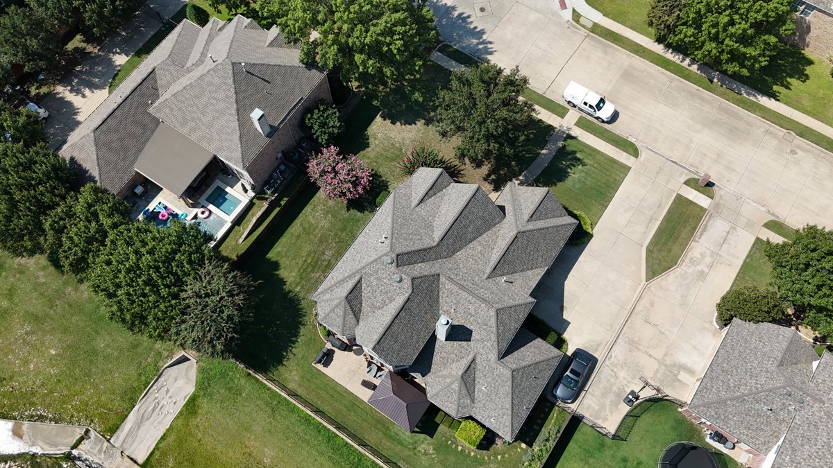 Drone 3d model of First Class Chimney Sweep Studio 3 Photography in bear creek Aerial drone 3d model in Keller, Tx, US