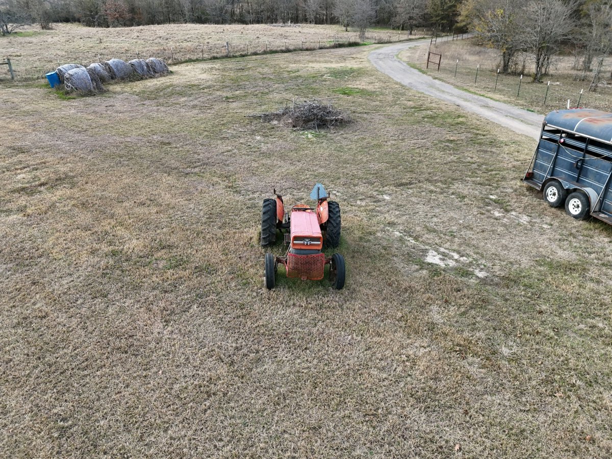 Drone 3d model of EVE AG Rancho La chaparrosa in peninsula point rv Aerial drone 3d model in Kerens, Tx, US