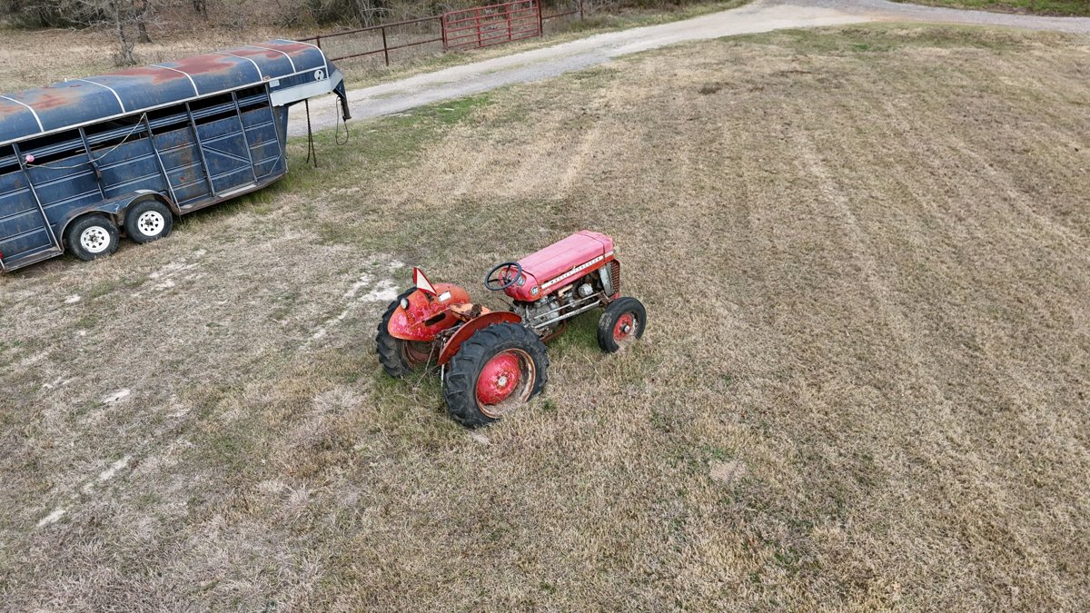 Drone 3d model of EVE AG Rancho La chaparrosa in peninsula point rv Aerial drone 3d model in Kerens, Tx, US