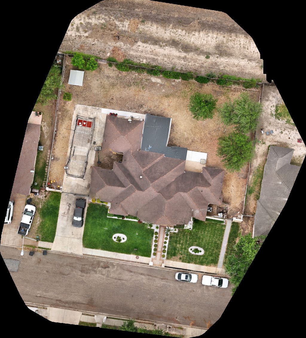Drone map of SOUTH TEXAS PEN WORKS S TX Home Inspections PLLC in pool spacious mission Aerial drone map in Mission, Tx, US