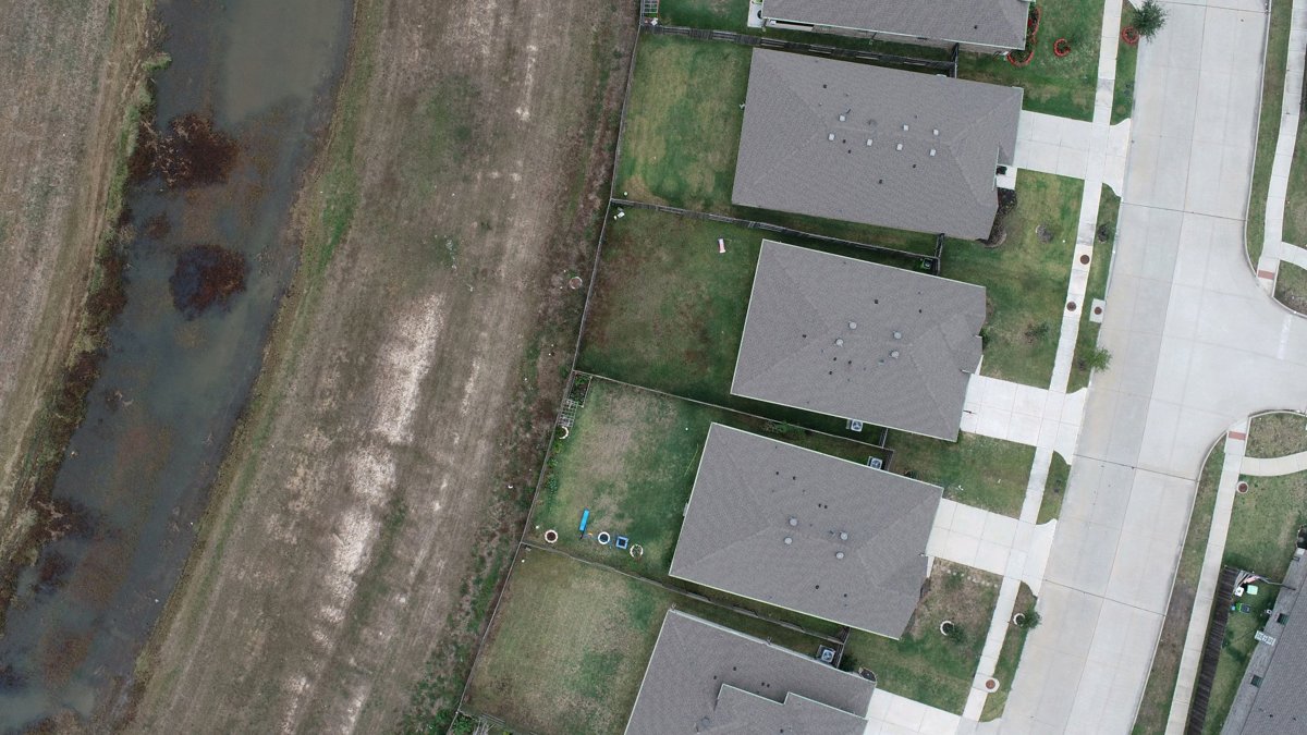 Drone 3d model of Triple B Global Community Park Soccer Field 6 in community park Aerial drone 3d model in Missouri City, Tx, US